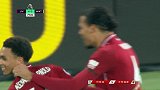 范戴克也来一个！红军铁卫旱地拔葱头球破门利物浦4-0领先