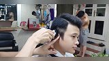 越剪越有型男士发型，剪完真精神