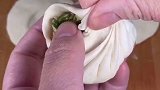 没有擀面杖的捏花教程