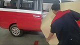 面包车自改房车，铺木地板之前一定要垫平底层