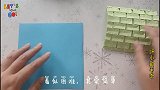 看似困难，实则简单的砖墙折纸教程，值得一学的折纸
