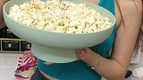 微波炉叮一下就成功的爆米花电影院老板都哭了。美食 美食创作人 618好物节 爆米花