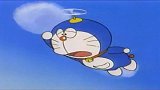 哆啦A梦大雄爬得比富士山还高,结果空气制造机失效,掉下来了