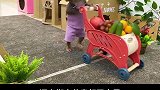 小猴子比比不仅会做蛋糕，还走街串巷卖起了水果，也太会了吧