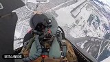 F16战斗猎鹰战斗机日常演习视频
