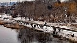 冬至过后，北京多地降雪地面见白