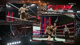 WWE-15年-RAW第1151期下：恐惧魔王来了！挂王DA惨遭多人围剿-全场