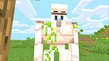 我的世界MC动画：善良的铁傀儡守护小僵尸猪