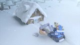 百变布鲁可：大雪封门，大家被围困木屋，布鲁可小队紧急出动