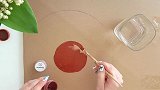 创意生活，教你用一次性勺子和纸板DIY好看的向日葵拼盘