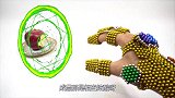 #趣味科普#钕磁铁的威力有多强？老外花样测试，结果出乎意料！