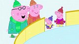 小猪佩奇：猪爸爸一家来滑冰，没有带滑冰鞋，还得现租一个