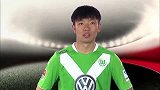 德甲-1415赛季-留洋天才张稀哲新春拜年 着狼堡球衣帅气逼人-新闻
