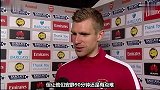 英超-1314赛季-联赛-第26轮-战平曼联赛后 默特萨克采访中字-新闻