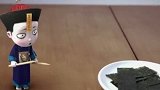 叫我僵小鱼：小来哥哥调侃小鱼的头大，正在吃饭的小鱼一脸茫然
