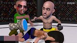 UFC-18年-UFC爆笑漫画：马龙·莫拉斯33秒KO吉米·里维拉-精华