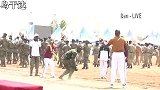老外模仿中国阅兵！卢旺达踢正步全程用中文口令，我给满分