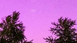 夏夜 极光与星空辉映中国最北天空