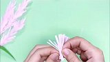 手工diy亲子DIY小纸花制作