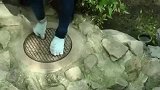 浣熊以为你要进来呢，不进来我关门啦！