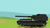 坦克世界搞笑游戏动画：暗黑坦克霸气出击