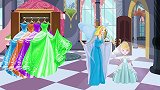 趣味动画：白雪公主和王子殿下参加舞会，快给她穿上漂亮裙子吧