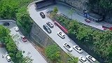 这个盘山公路一道风景