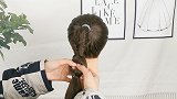 头发怎么扎干净利落又好看？教你一招简单实用，发量多少都可以扎