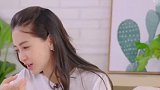 杨颖录综艺不忘给观众送礼，小身板提着两箱牛奶略显吃力
