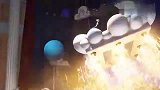 宇宙护卫队：闪电想要救熊猫，但是他各种扑腾，连踹了闪电好几脚