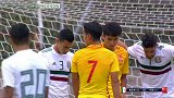 国奥身高马大空中优势明显 林良铭两次头球极具威胁