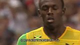 博尔特vs猎豹，猎豹让他先跑60米，照样追上，镜头拍下全过程