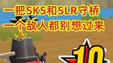 一把SKS一把SLR守桥，一个敌人都过不来！