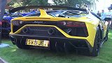 兰博基尼AventadorSVJ，听听加速的声浪！