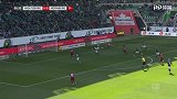 第7分钟纽伦堡球员莱博尔德射门