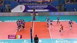 火力全开！朱婷后排起飞重扣晃晕对手 球钉地板干净利落