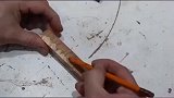 民间手艺人，一把纯手工打造的钢笔，网友：这是高手！
