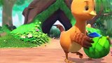 萌鸡小学堂：寄居蟹滚下山坡，哥哥救了他，看来竹筒不适合他