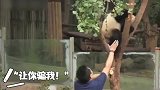 熊猫：哼，欺骗我的感情，我不吃了！