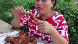 胖妹嘴馋吃脆皮鸡，这做法比肯德基的还好吃，外酥里嫩好馋人