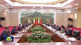 习近平会见缅甸代总统敏昂莱