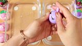 小姐姐玩转无硼砂创意混泥，粉色VS紫色，你更喜欢哪一个？