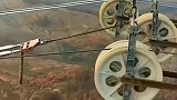 什么是生拉硬拽高空穿线就是这样做的