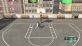 体育游戏-14年-《2k15》单挑模式：利拉德艰难战神库里