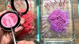 粉红色VS紫色彩妆混合给透泰染色，无硼砂，简单又好玩