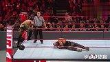 WWE中国-20190320-RAW：当布朗斯特劳曼遇到里奥拉许 就像是大怪兽碾压小动物