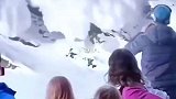 雪崩，自然灾害，雪崩瞬间