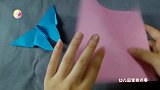 跟我学幼儿园亲子手工折纸-蝴蝶翩翩飞