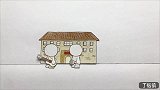手绘定格动画：有一群伙伴比啥都浪漫，纸上定格动画别样有趣