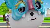 宝宝巴士：奇奇戴着面具，壮壮还以为是妖怪呢！